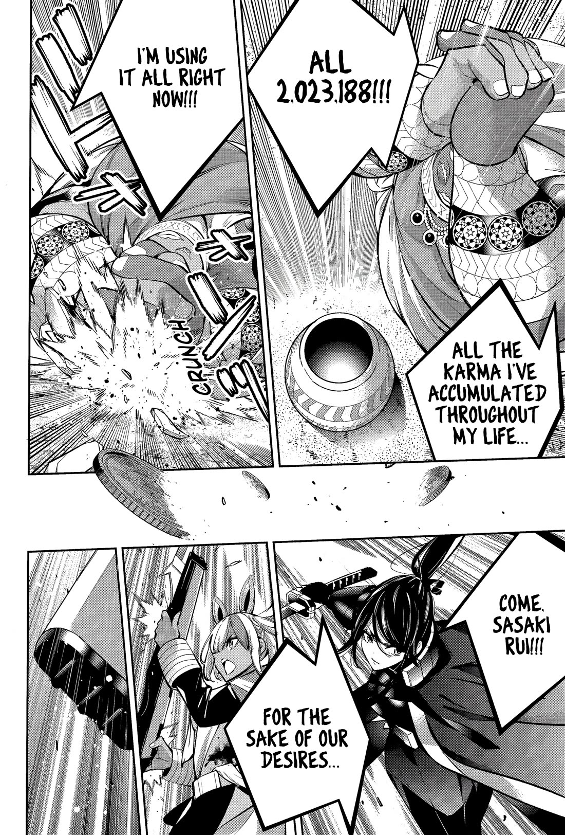 Majo Taisen - The War of Greedy Witches Chapter 55 page 26 - Chapter 55: Awakening