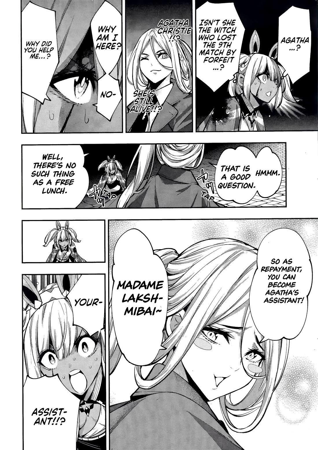 Majo Taisen - The War of Greedy Witches Chapter 56 page 34 - Chapter 56: Conspirators
