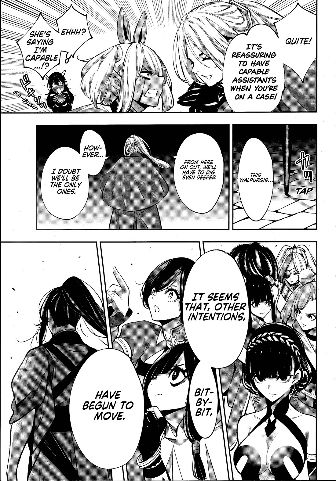 Majo Taisen - The War of Greedy Witches Chapter 56 page 35 - Chapter 56: Conspirators