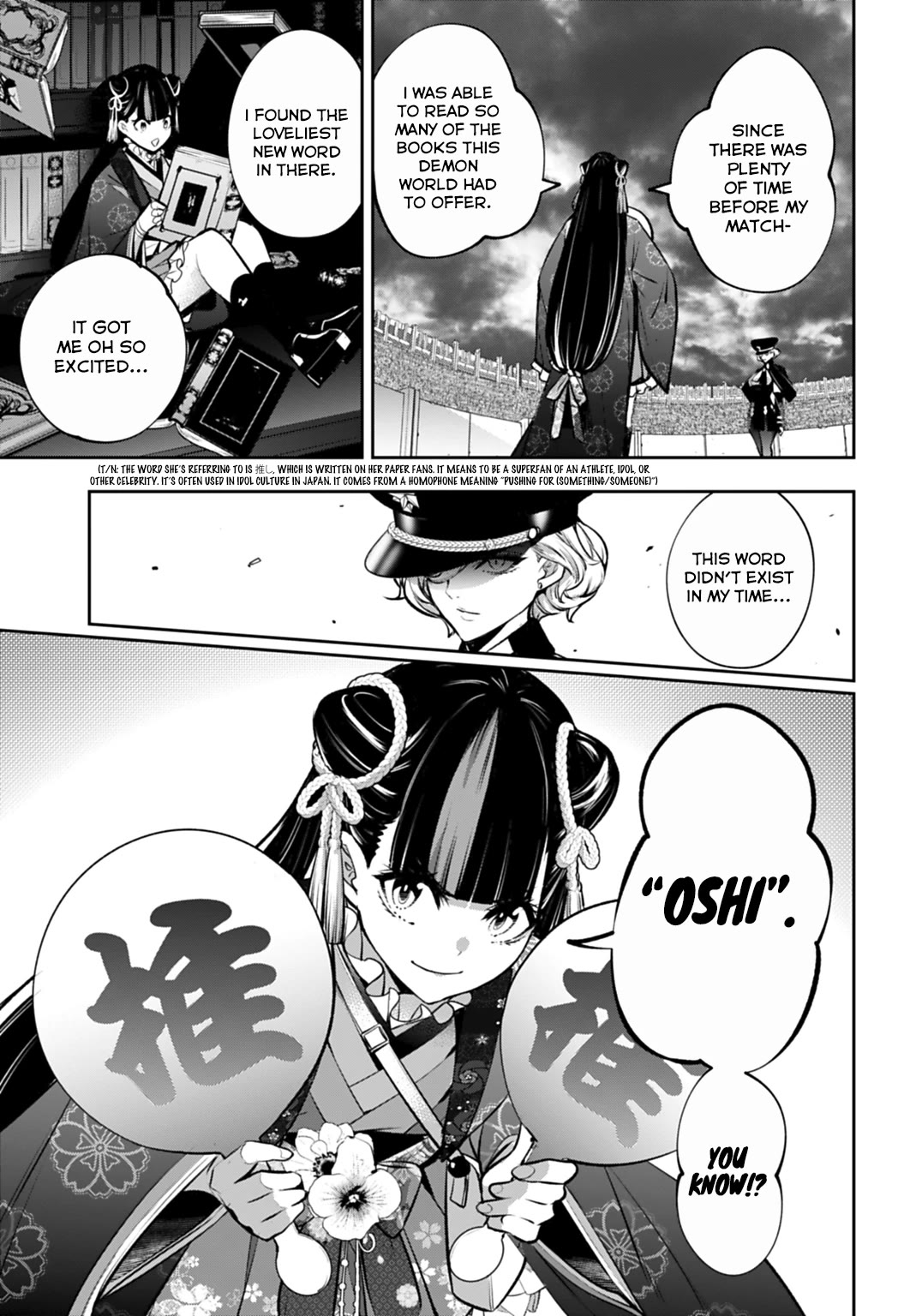 Majo Taisen - The War of Greedy Witches Chapter 57 page 35 - Chapter 57: And Then There Were None