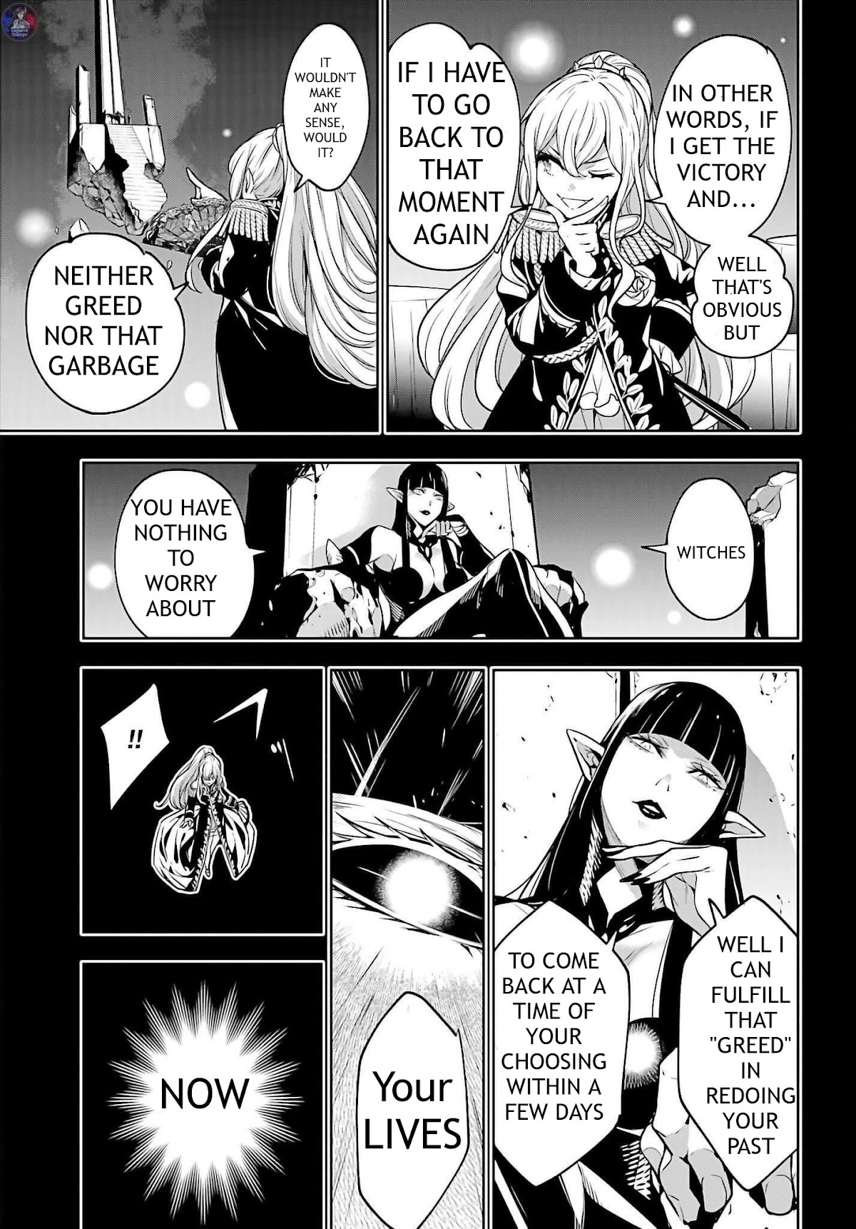 Majo Taisen - The War of Greedy Witches Chapter 6 page 13 - Chapter 6