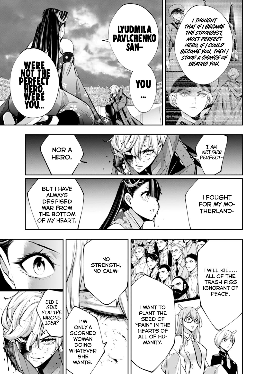 Majo Taisen - The War of Greedy Witches Chapter 62 page 33 - Chapter 62: The Final Shot