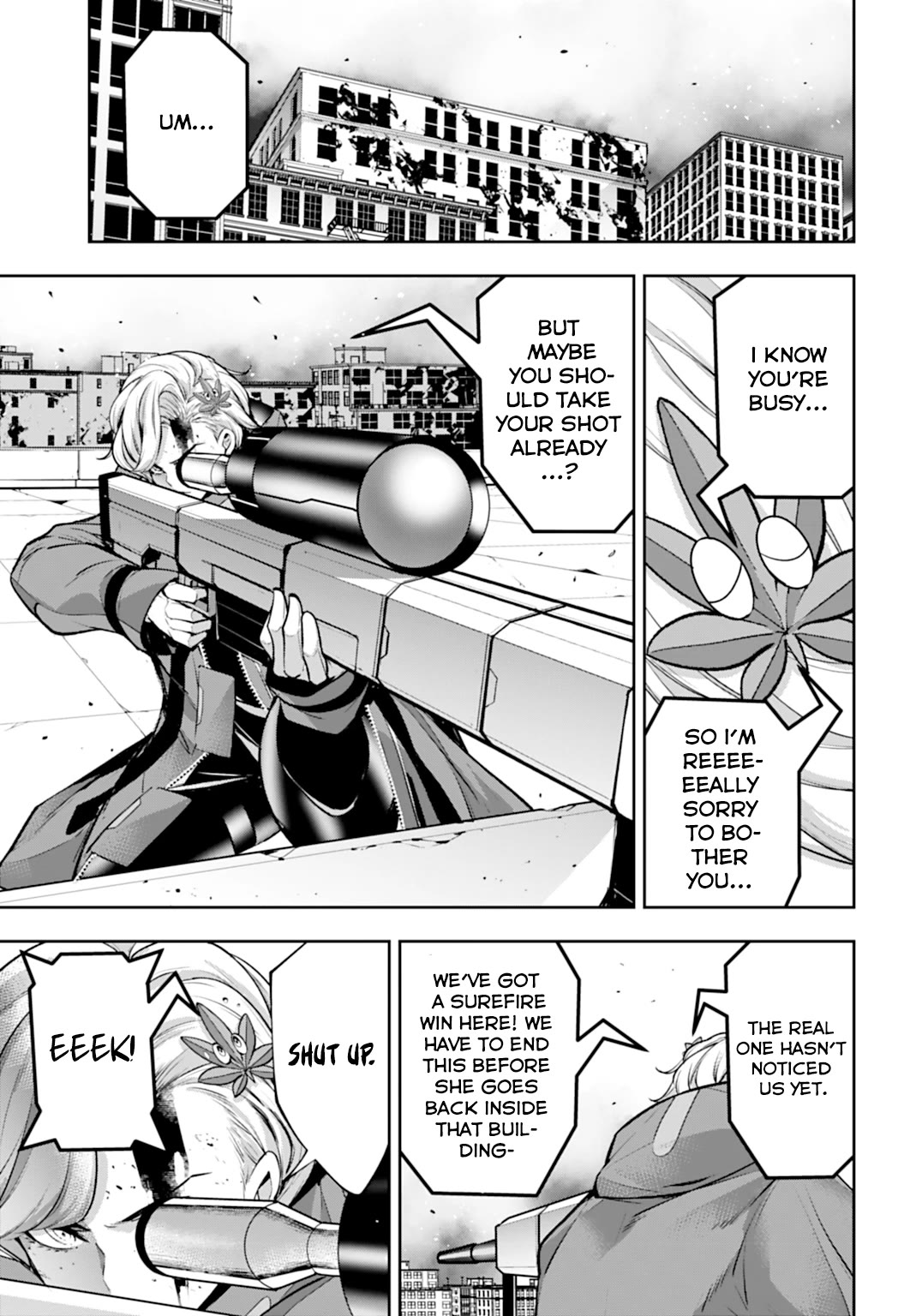 Majo Taisen - The War of Greedy Witches Chapter 62 page 6 - Chapter 62: The Final Shot