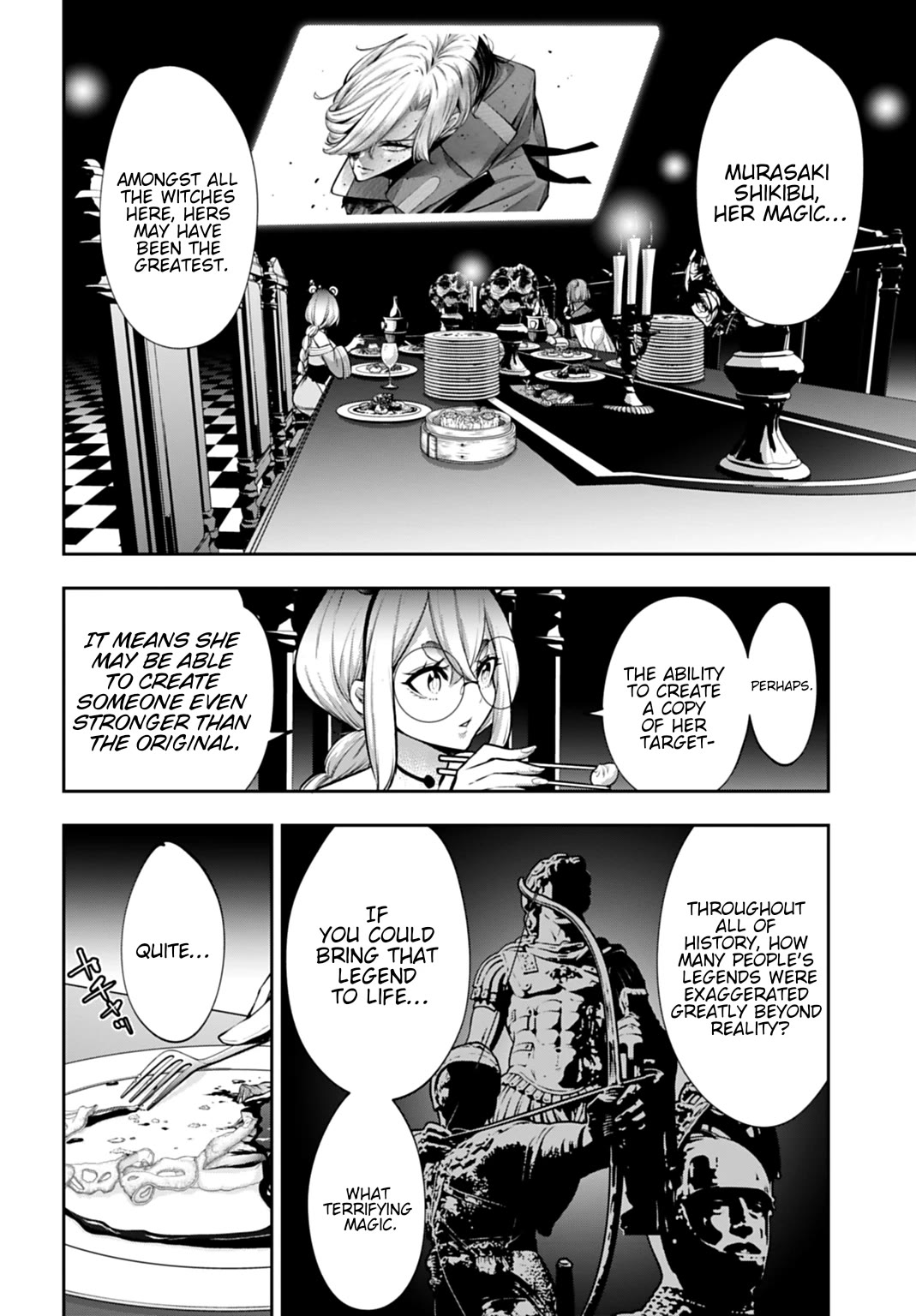 Majo Taisen - The War of Greedy Witches Chapter 63 page 10 - Chapter 63: Assassination Request