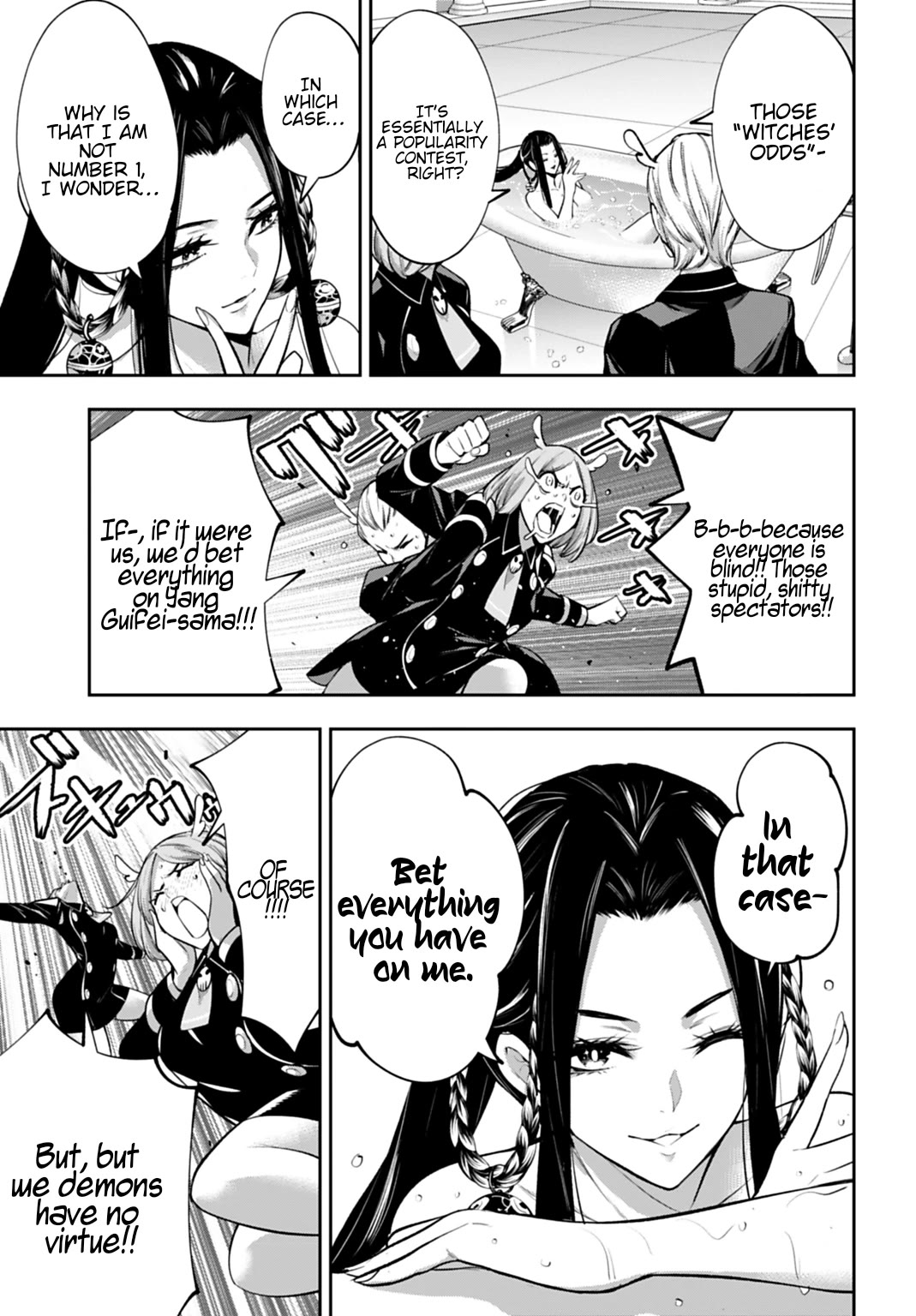 Majo Taisen - The War of Greedy Witches Chapter 63 page 17 - Chapter 63: Assassination Request