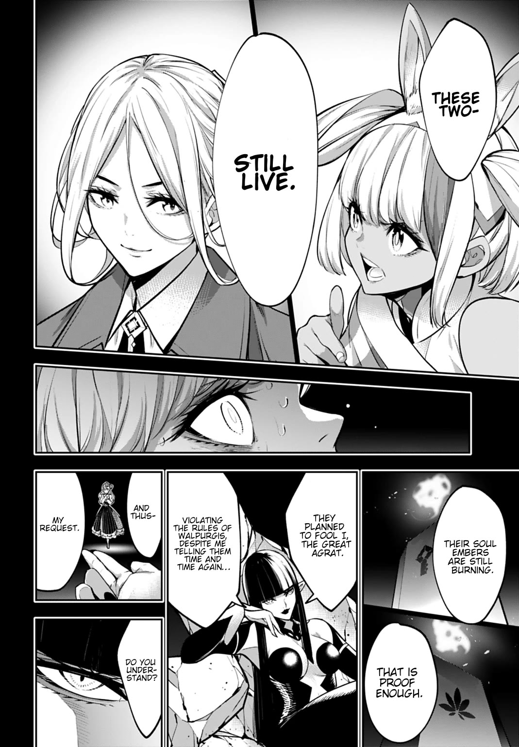 Majo Taisen - The War of Greedy Witches Chapter 63 page 30 - Chapter 63: Assassination Request