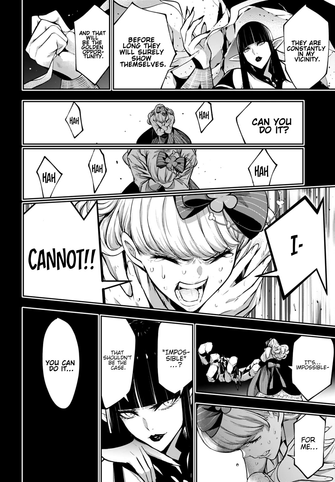 Majo Taisen - The War of Greedy Witches Chapter 63 page 32 - Chapter 63: Assassination Request