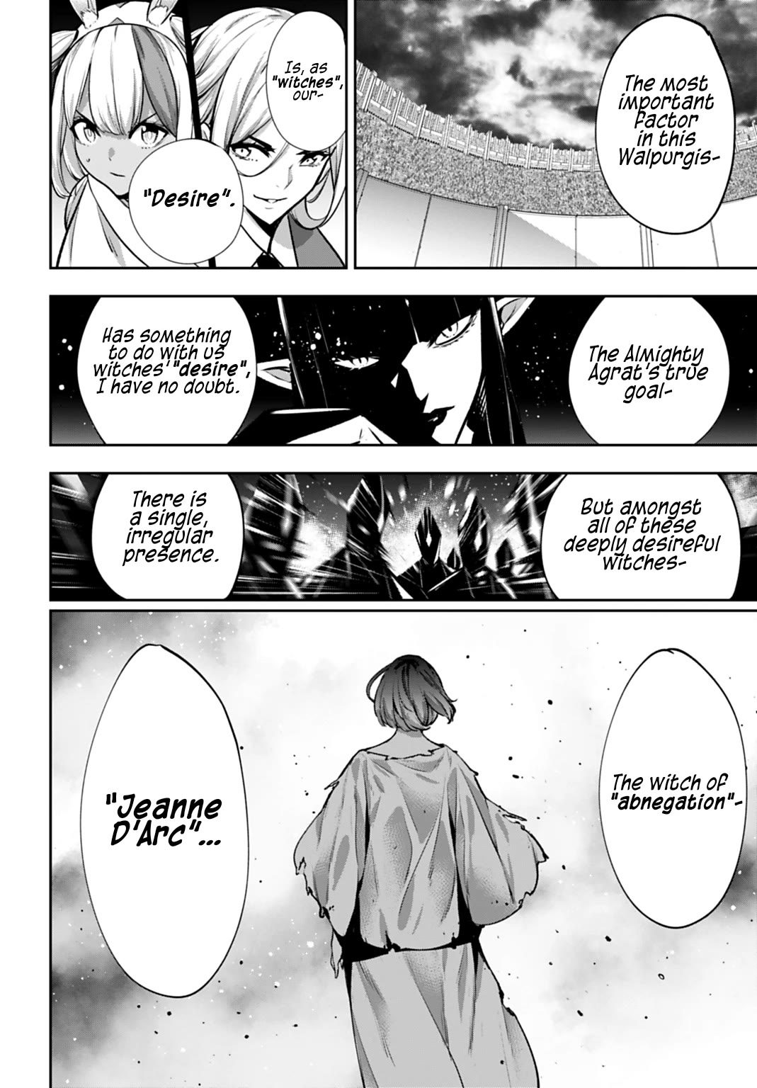Majo Taisen - The War of Greedy Witches Chapter 64 page 4 - Chapter 64: The Siren of the State