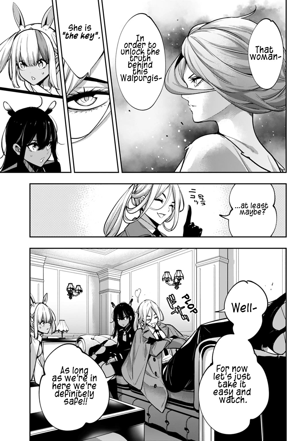 Majo Taisen - The War of Greedy Witches Chapter 64 page 5 - Chapter 64: The Siren of the State