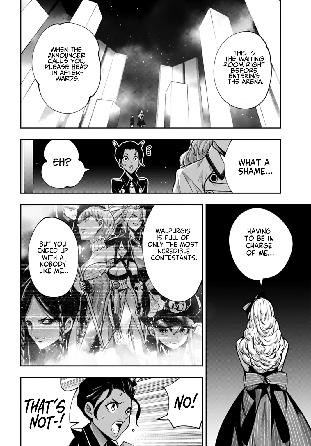 Majo Taisen - The War of Greedy Witches Chapter 64 page 6 - Chapter 64: The Siren of the State