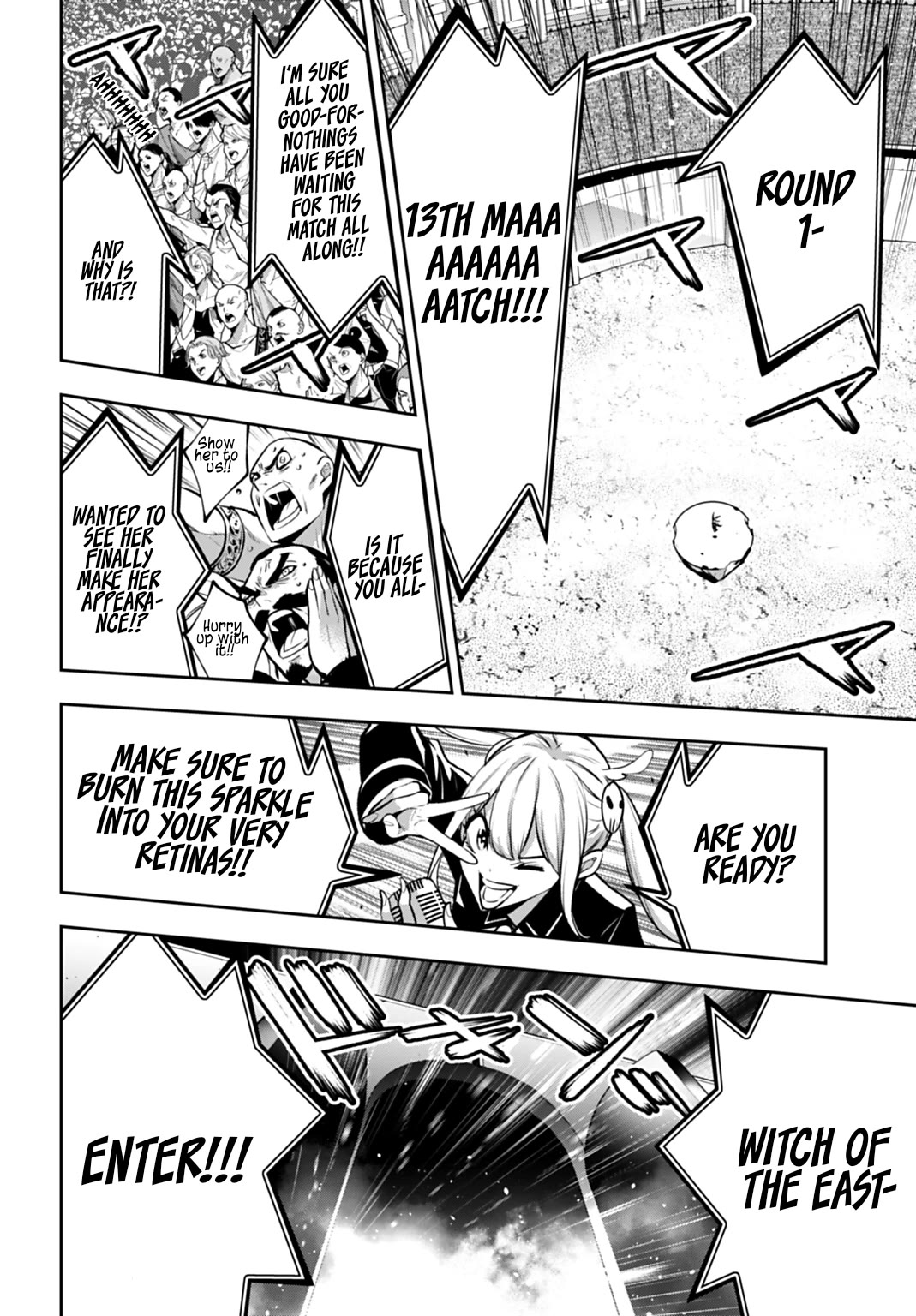Majo Taisen - The War of Greedy Witches Chapter 64 page 8 - Chapter 64: The Siren of the State
