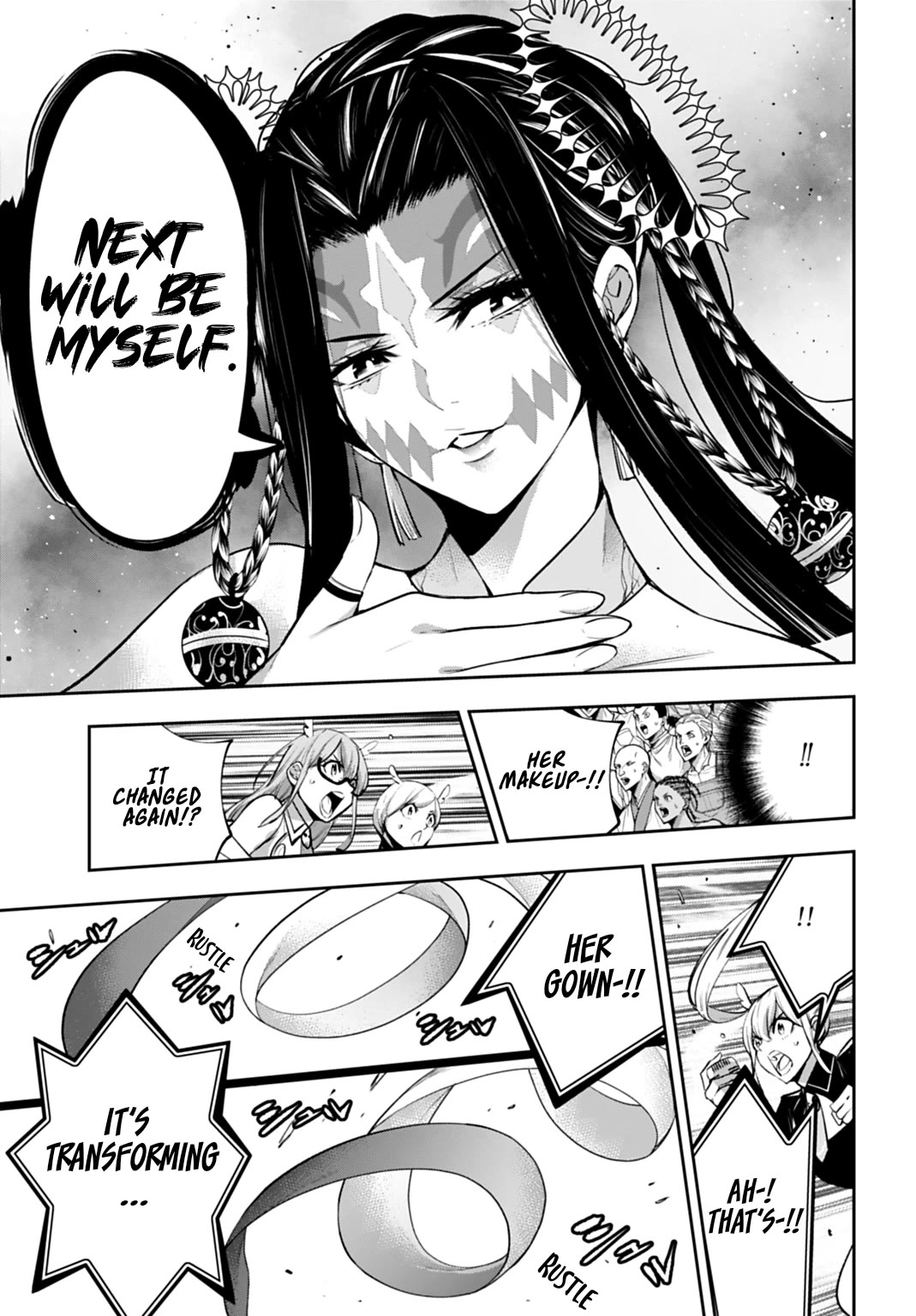 Majo Taisen - The War of Greedy Witches Chapter 65 page 11 - Chapter 65: The Encroaching Shadow