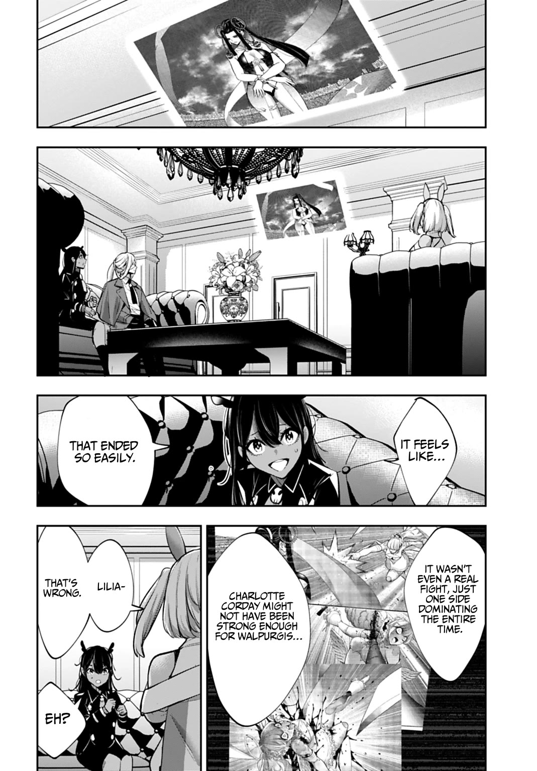 Majo Taisen - The War of Greedy Witches Chapter 65 page 34 - Chapter 65: The Encroaching Shadow