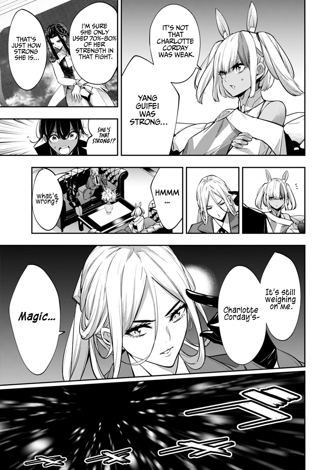 Majo Taisen - The War of Greedy Witches Chapter 65 page 35 - Chapter 65: The Encroaching Shadow