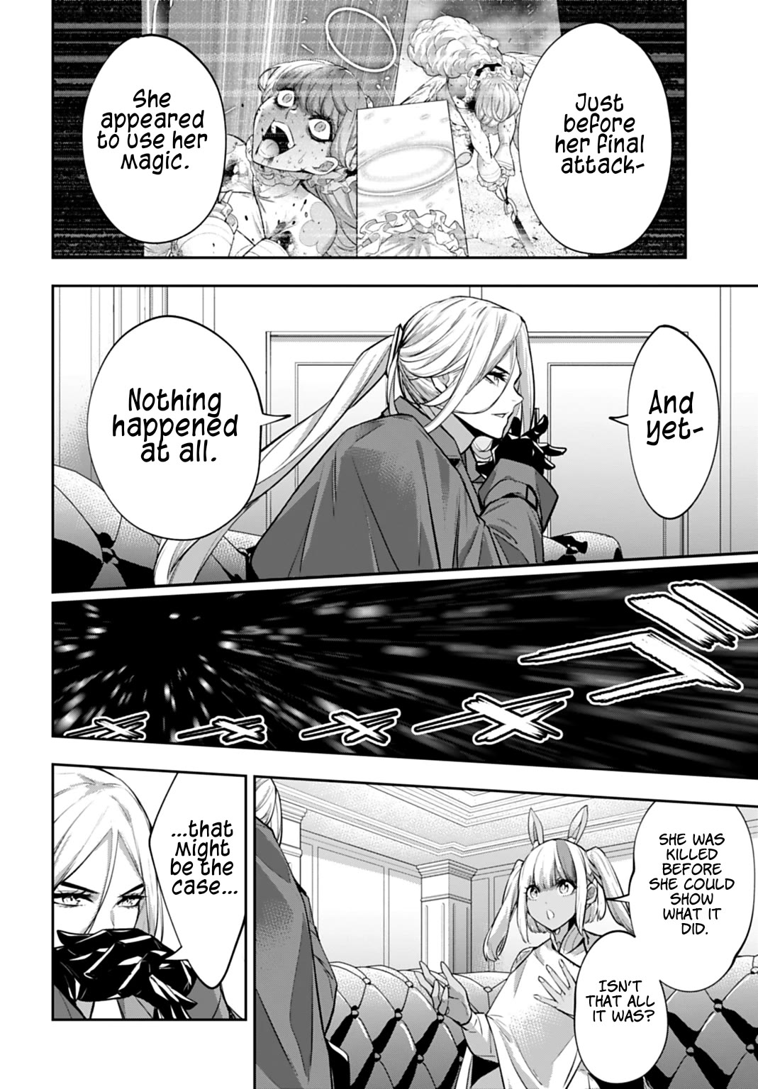 Majo Taisen - The War of Greedy Witches Chapter 65 page 36 - Chapter 65: The Encroaching Shadow