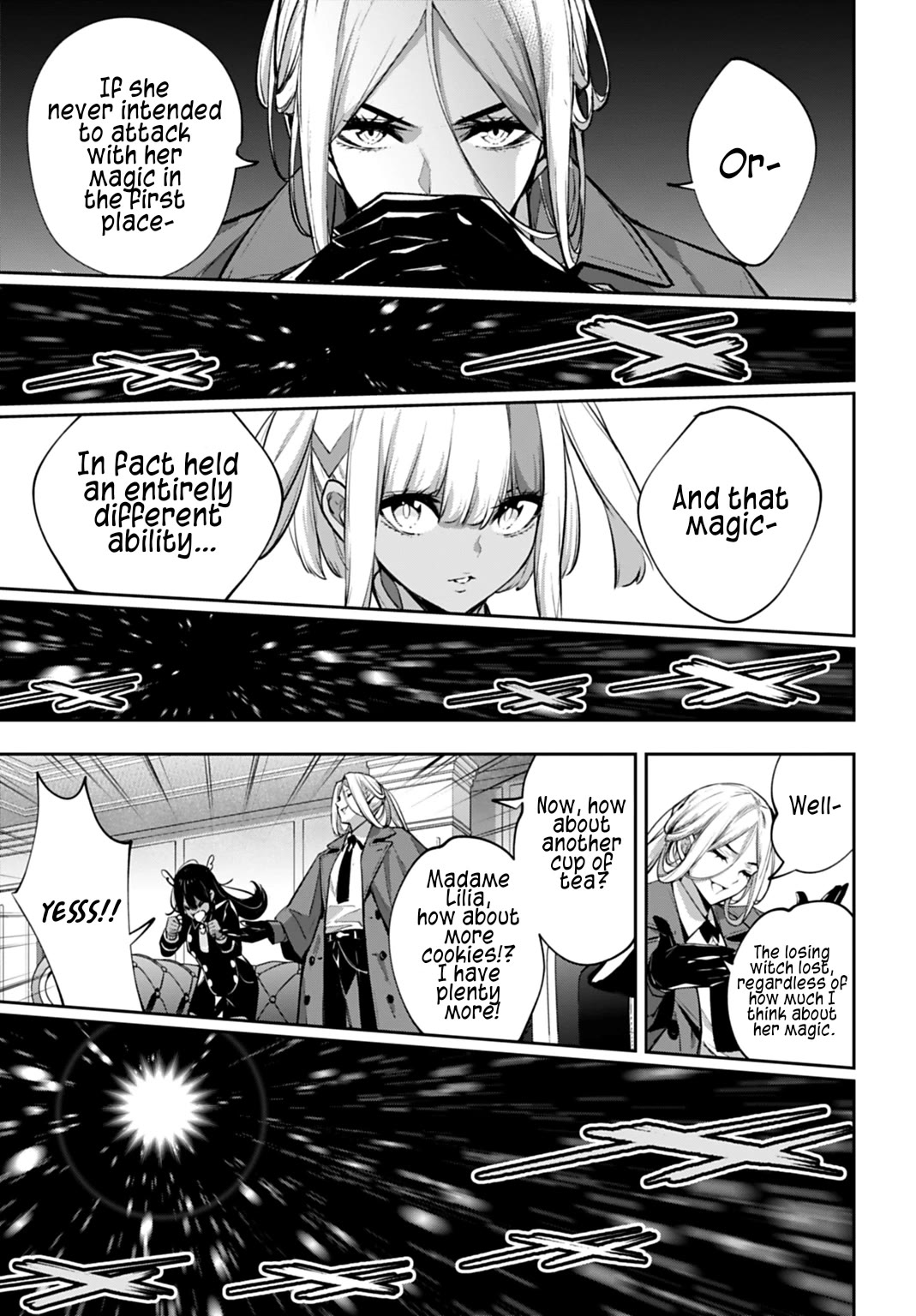 Majo Taisen - The War of Greedy Witches Chapter 65 page 37 - Chapter 65: The Encroaching Shadow