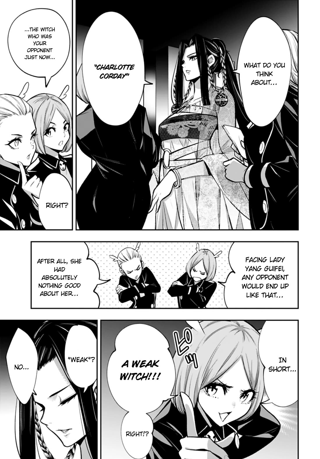 Majo Taisen - The War of Greedy Witches Chapter 66 page 3 - Chapter 66: The EnchantingAngel