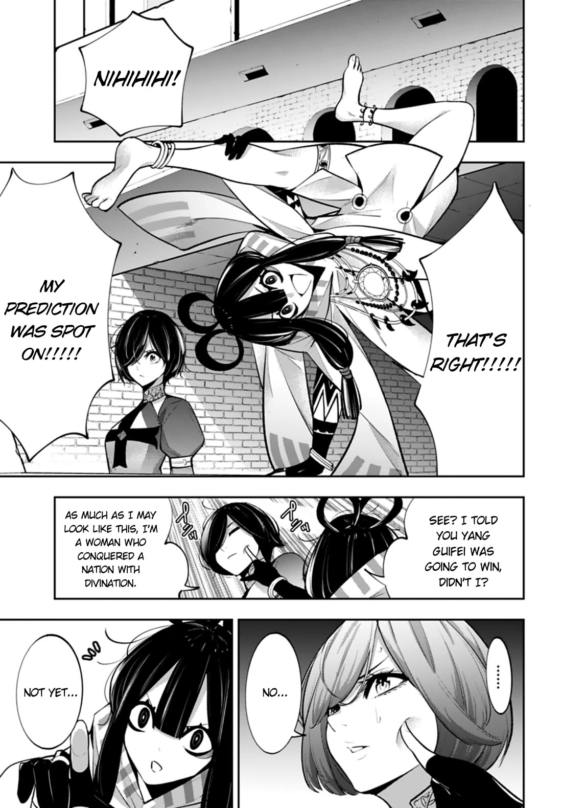 Majo Taisen - The War of Greedy Witches Chapter 66 page 5 - Chapter 66: The EnchantingAngel