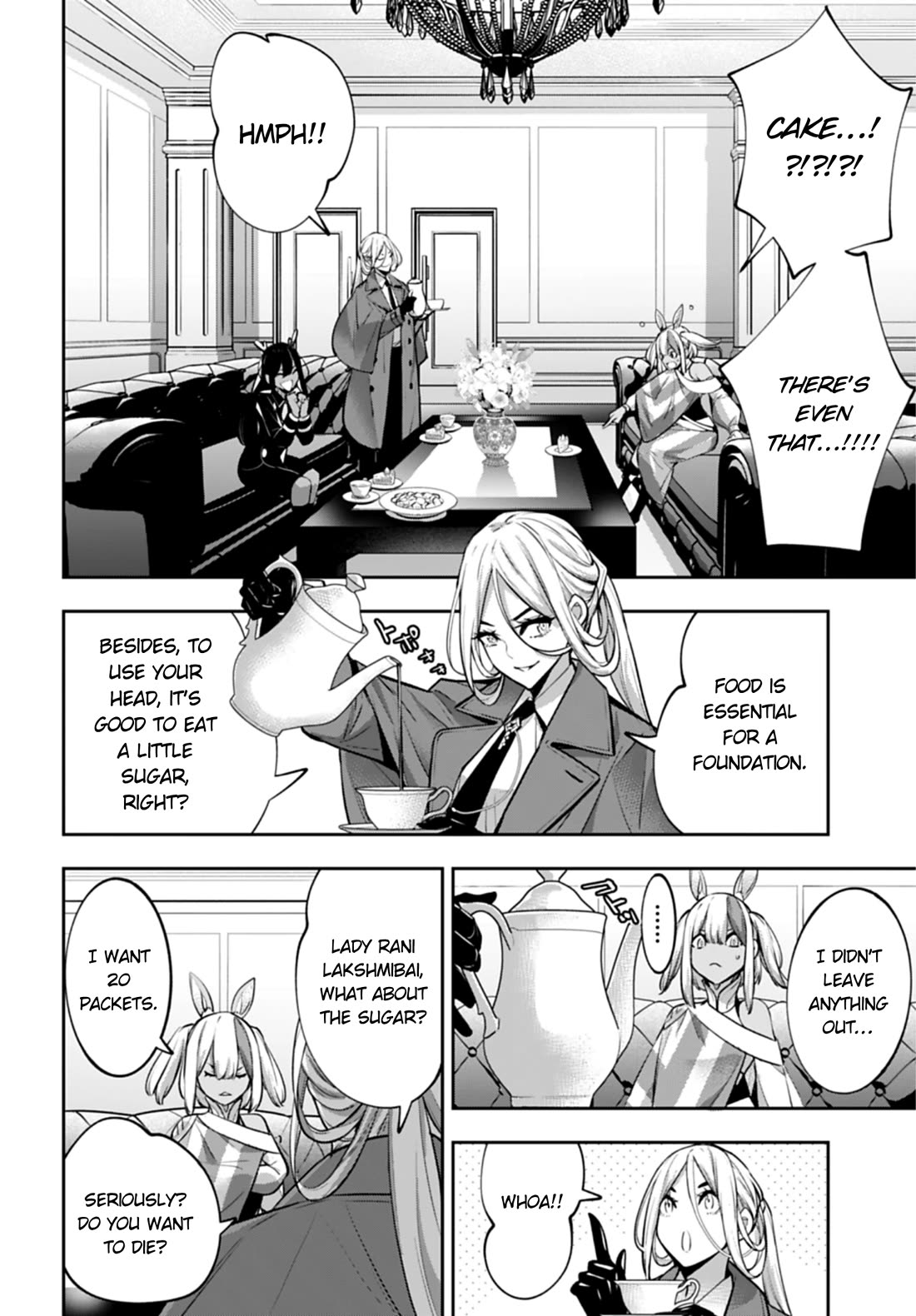 Majo Taisen - The War of Greedy Witches Chapter 66 page 8 - Chapter 66: The EnchantingAngel