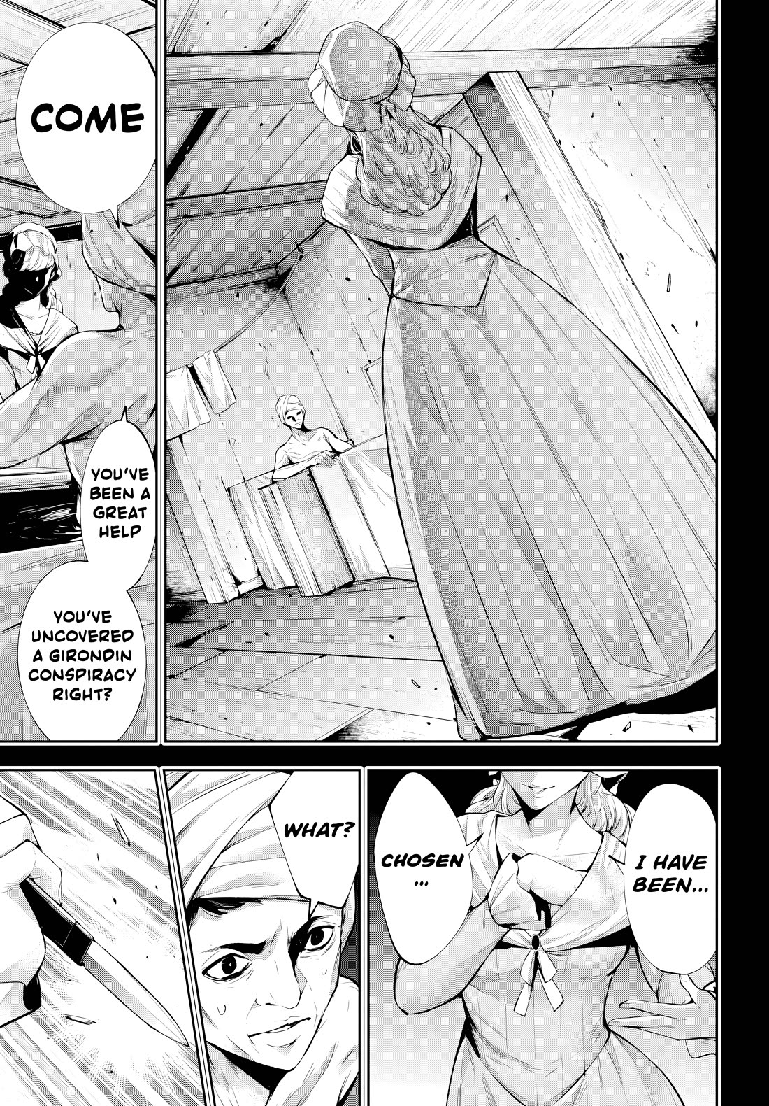 Majo Taisen - The War of Greedy Witches Chapter 67 page 17 - Chapter 67: The Invisible One