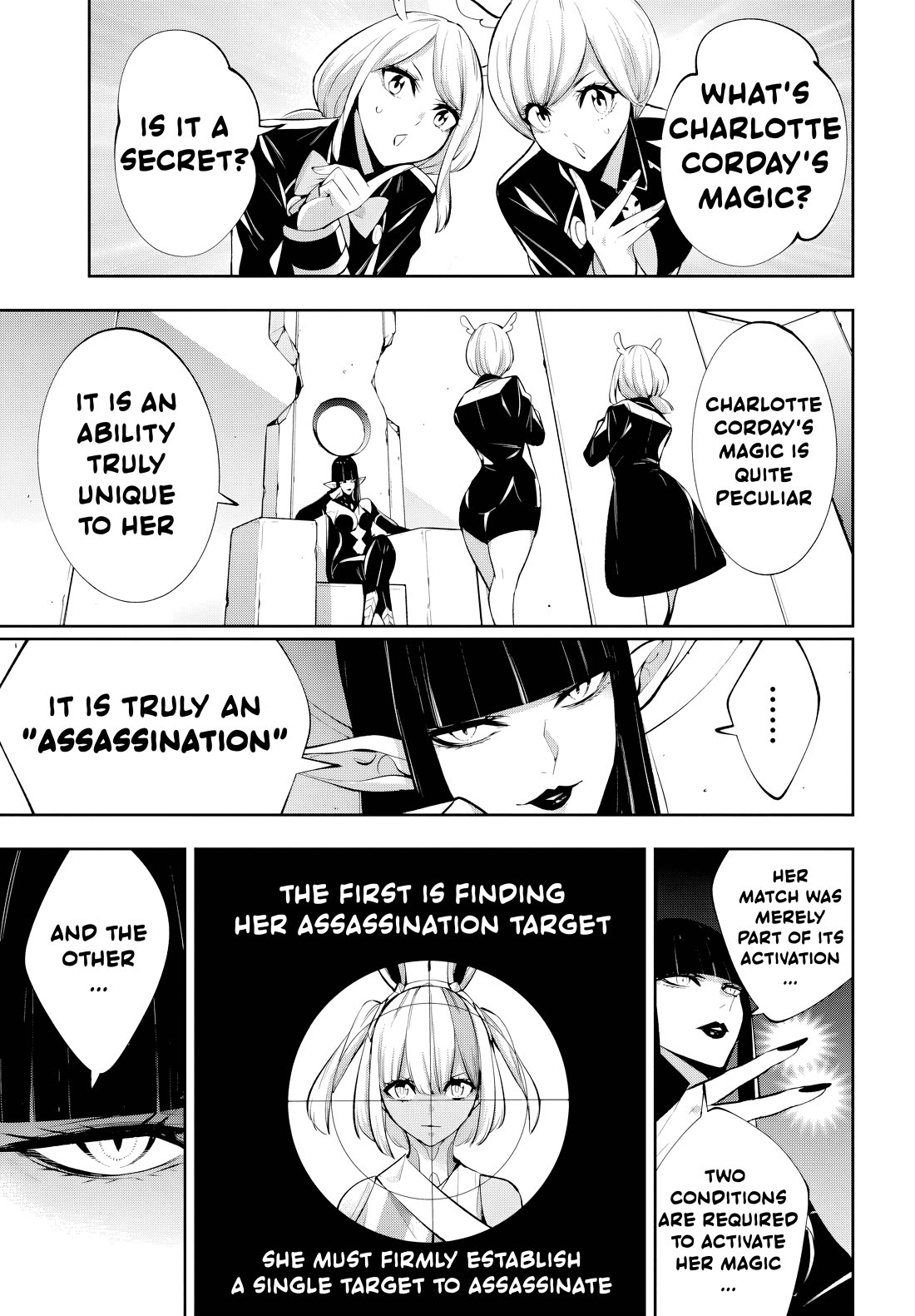 Majo Taisen - The War of Greedy Witches Chapter 67 page 7 - Chapter 67: The Invisible One