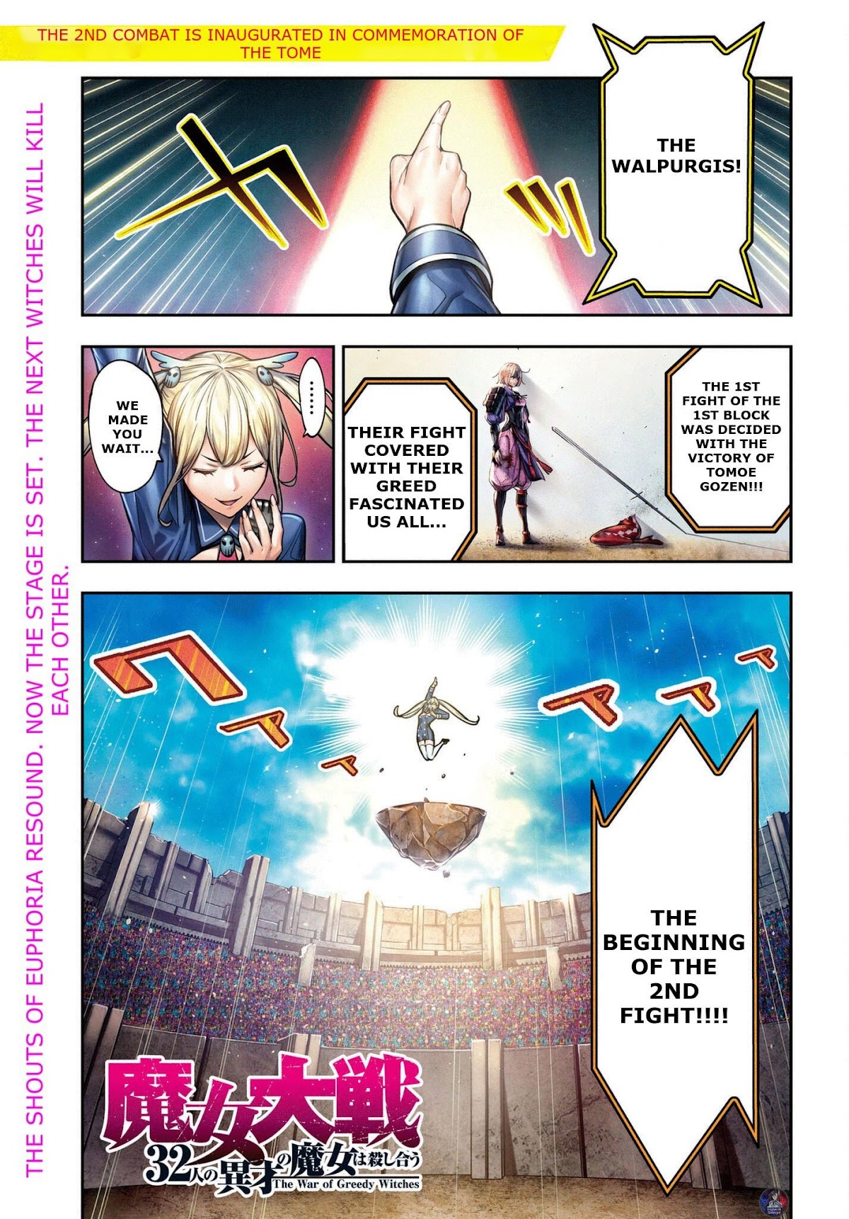 Majo Taisen - The War of Greedy Witches Chapter 7 page 1 - Chapter 7: The reason to fight