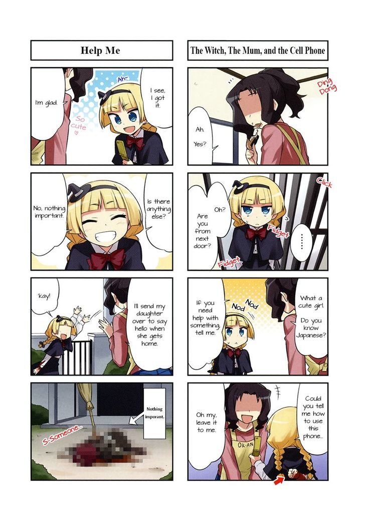 Majo to Houki to Kurobuchi Megane Chapter 1 page 6 - Chapter 1