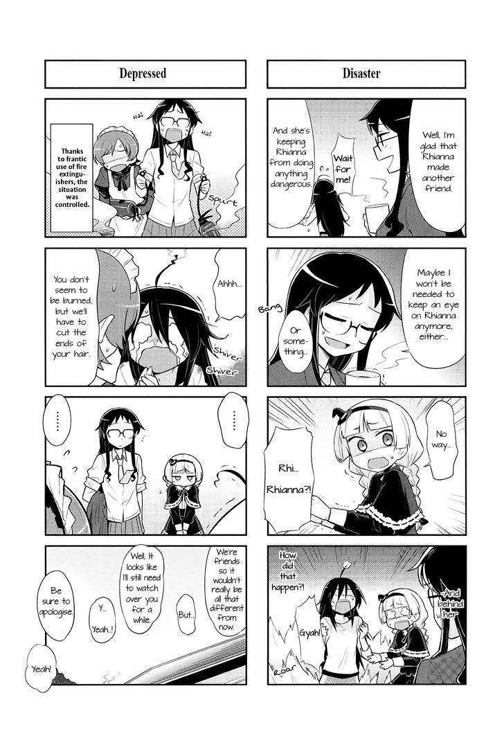 Majo to Houki to Kurobuchi Megane Chapter 10 page 5 - Chapter 10