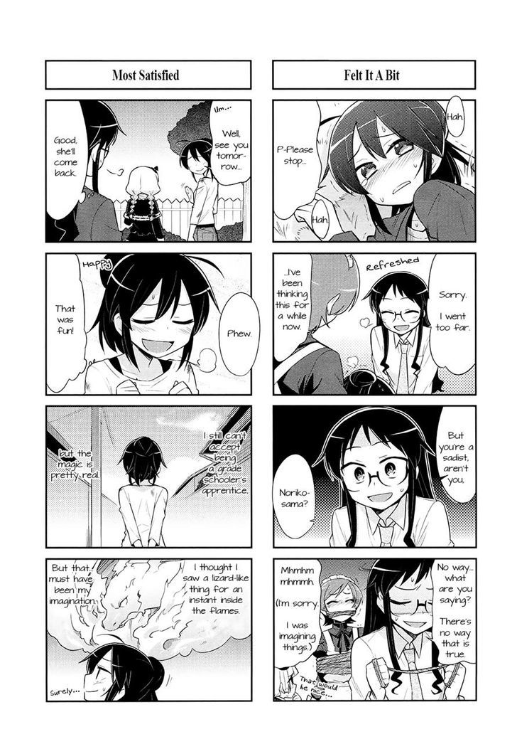 Majo to Houki to Kurobuchi Megane Chapter 10 page 8 - Chapter 10