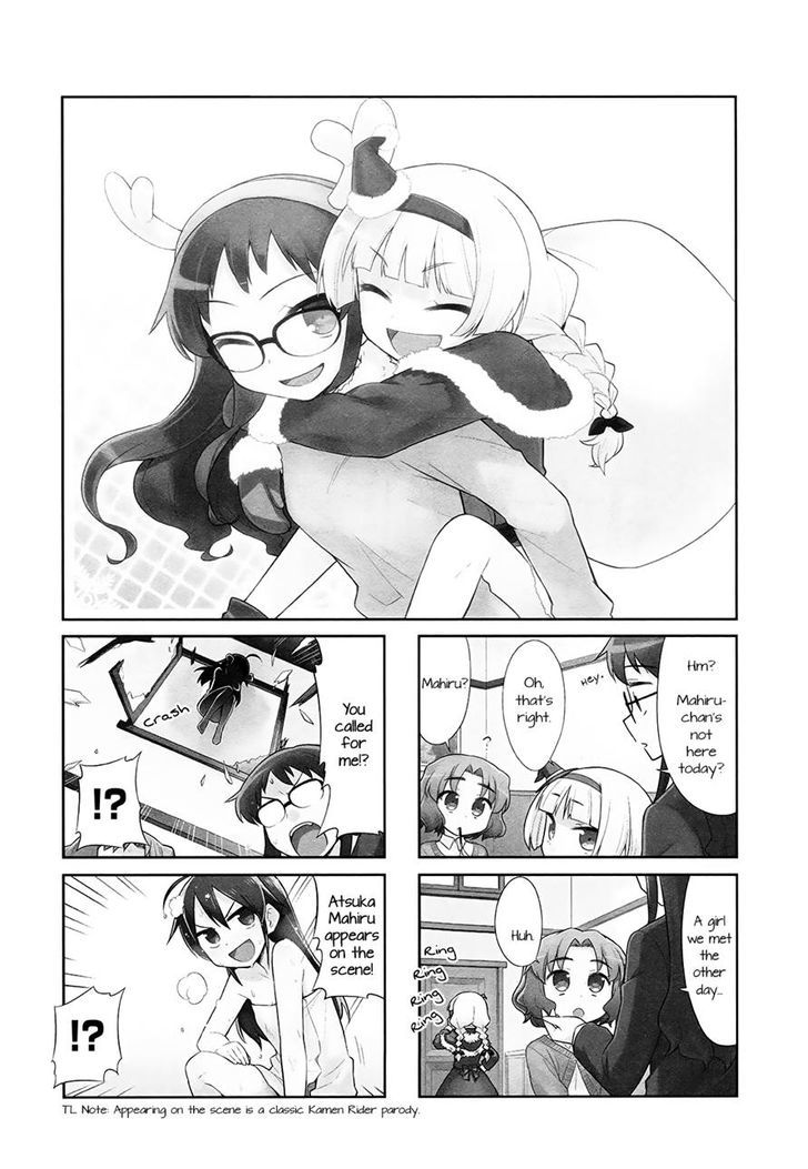 Majo to Houki to Kurobuchi Megane Chapter 11 page 1 - Chapter 11