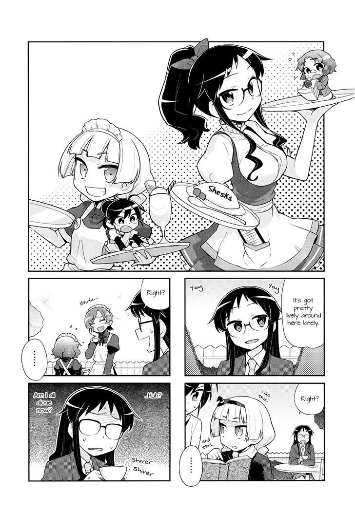 Majo to Houki to Kurobuchi Megane Chapter 12 page 1 - Chapter 12