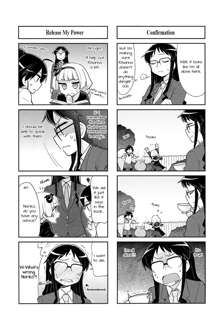 Majo to Houki to Kurobuchi Megane Chapter 12 page 2 - Chapter 12