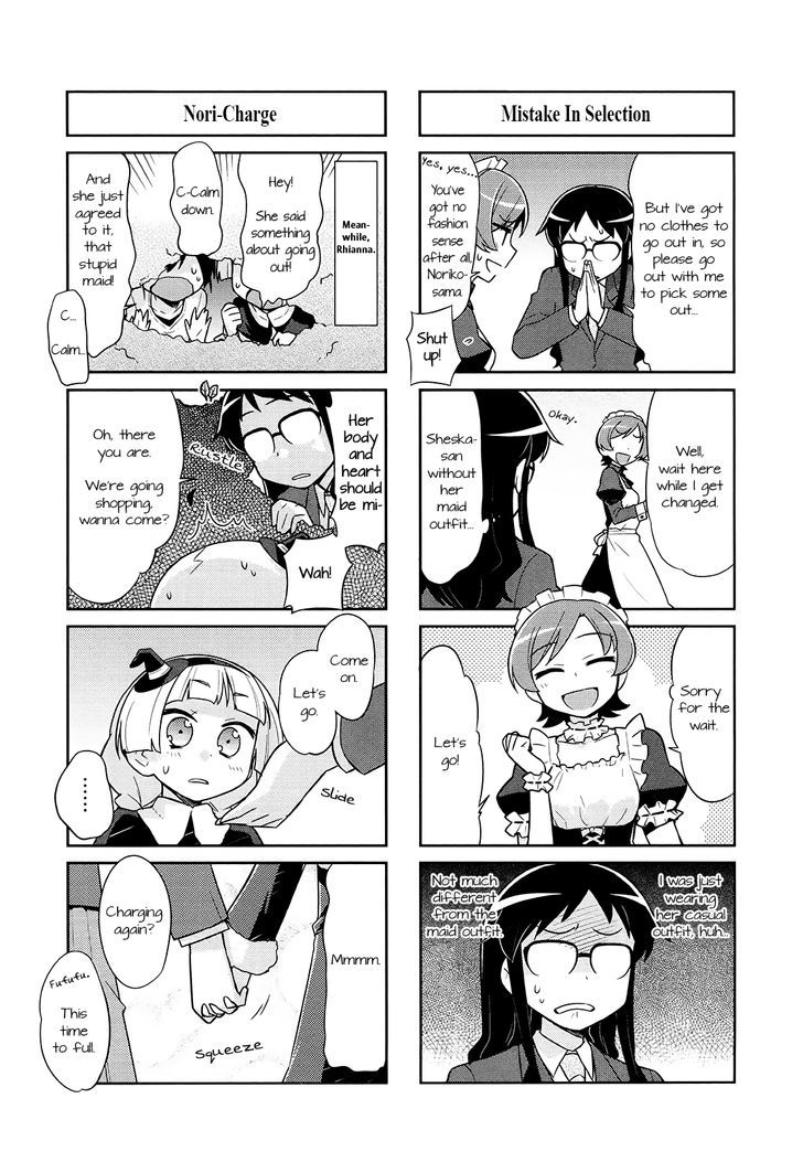Majo to Houki to Kurobuchi Megane Chapter 12 page 8 - Chapter 12