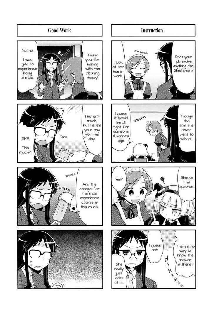 Majo to Houki to Kurobuchi Megane Chapter 15 page 6 - Chapter 15