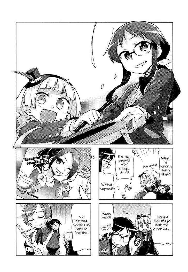 Majo to Houki to Kurobuchi Megane Chapter 16 page 1 - Chapter 16