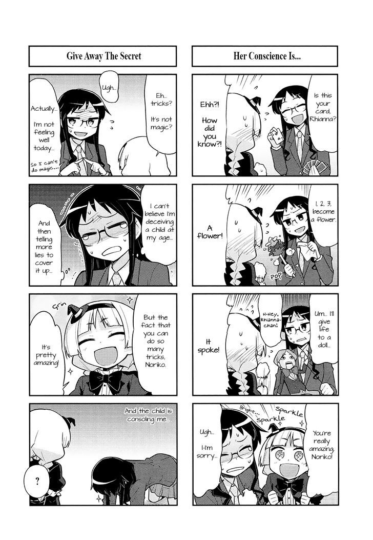 Majo to Houki to Kurobuchi Megane Chapter 16 page 4 - Chapter 16