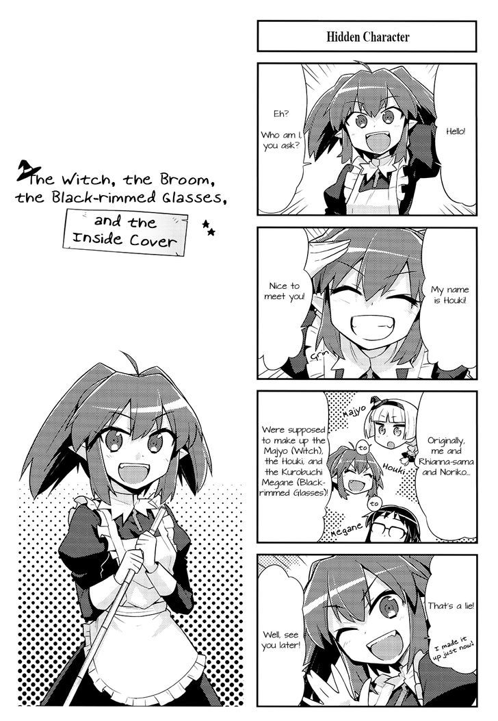 Majo to Houki to Kurobuchi Megane Chapter 16 page 8 - Chapter 16