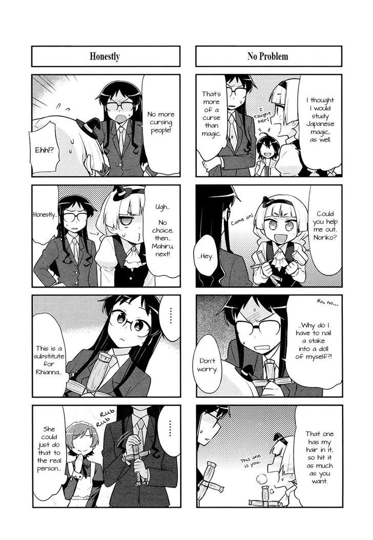 Majo to Houki to Kurobuchi Megane Chapter 19 page 2 - Chapter 19