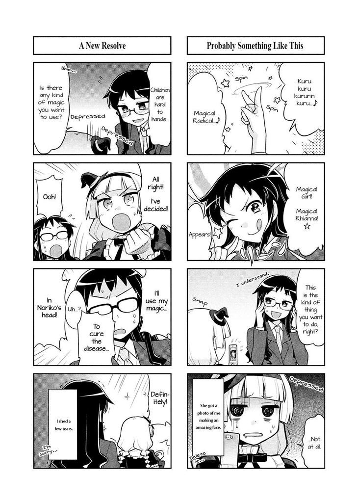 Majo to Houki to Kurobuchi Megane Chapter 2 page 5 - Chapter 2