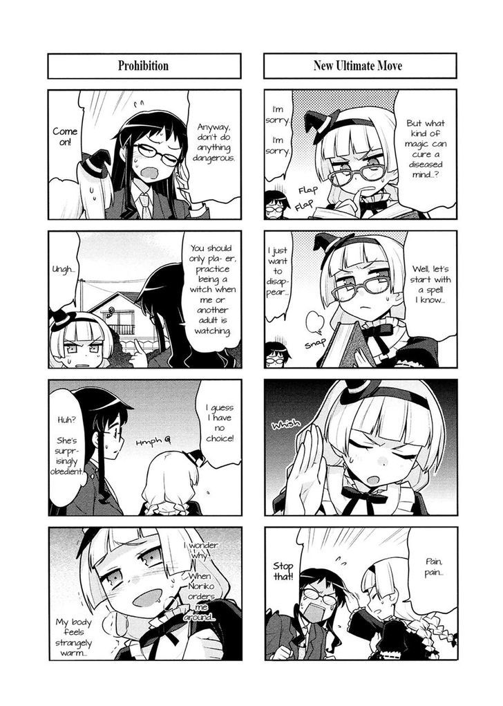 Majo to Houki to Kurobuchi Megane Chapter 2 page 6 - Chapter 2