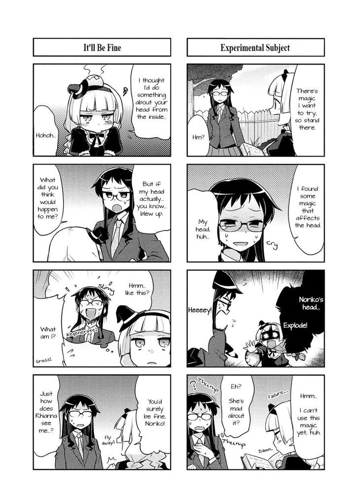 Majo to Houki to Kurobuchi Megane Chapter 2 page 7 - Chapter 2