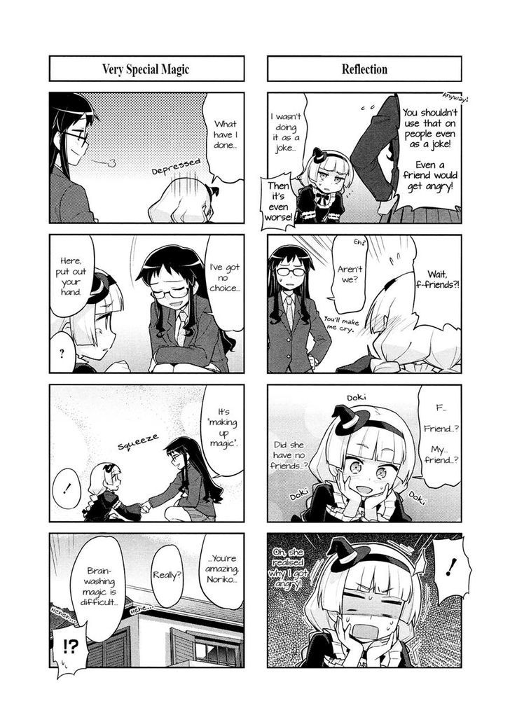 Majo to Houki to Kurobuchi Megane Chapter 2 page 8 - Chapter 2