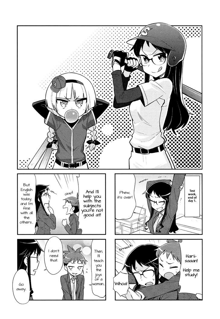 Majo to Houki to Kurobuchi Megane Chapter 21 page 1 - Chapter 21