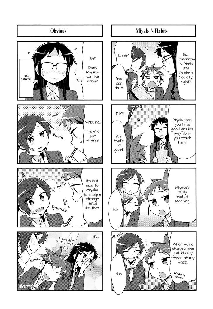 Majo to Houki to Kurobuchi Megane Chapter 21 page 5 - Chapter 21