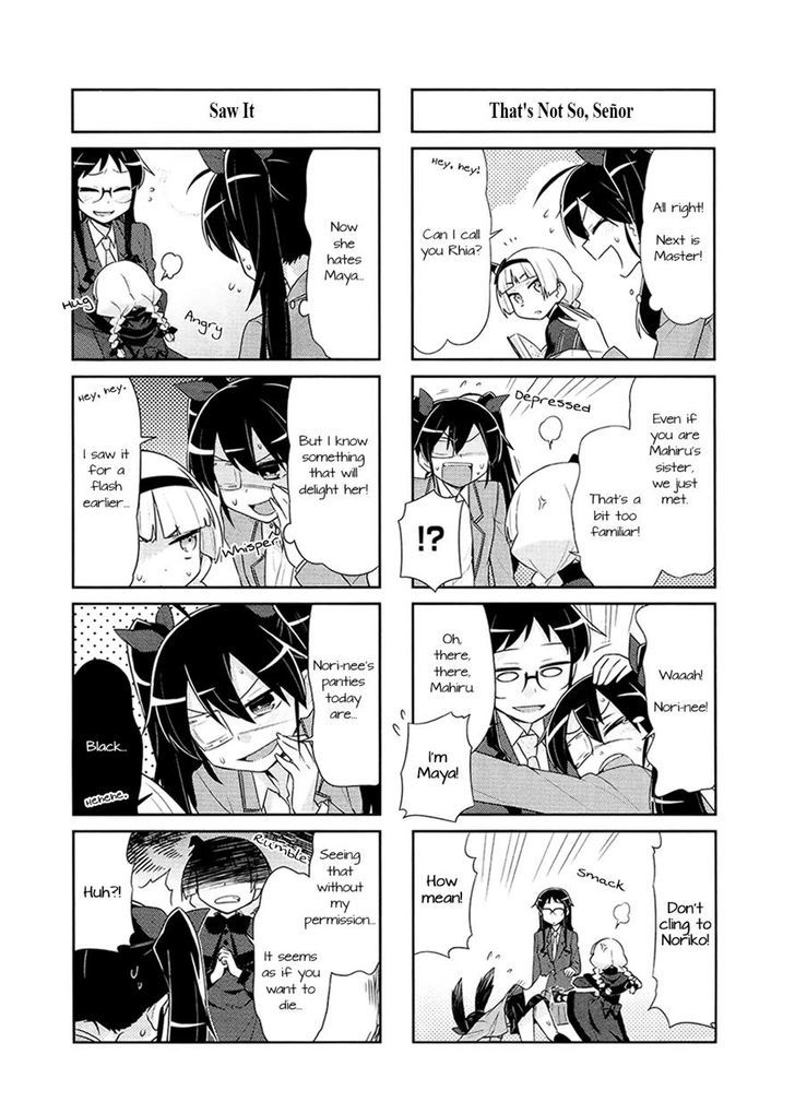 Majo to Houki to Kurobuchi Megane Chapter 22 page 5 - Chapter 22