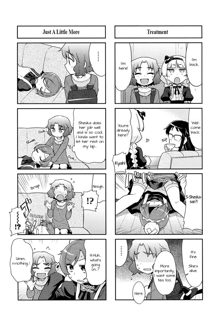 Majo to Houki to Kurobuchi Megane Chapter 23 page 6 - Chapter 23