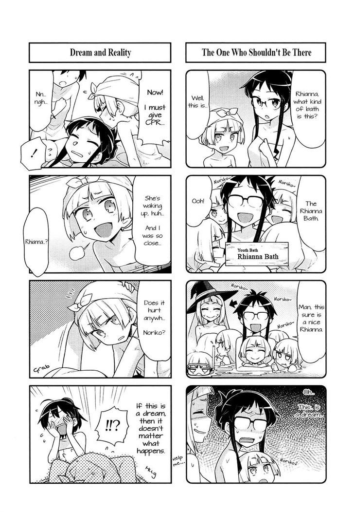 Majo to Houki to Kurobuchi Megane Chapter 24 page 7 - Chapter 24