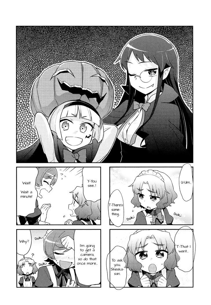 Majo to Houki to Kurobuchi Megane Chapter 25 page 1 - Chapter 25