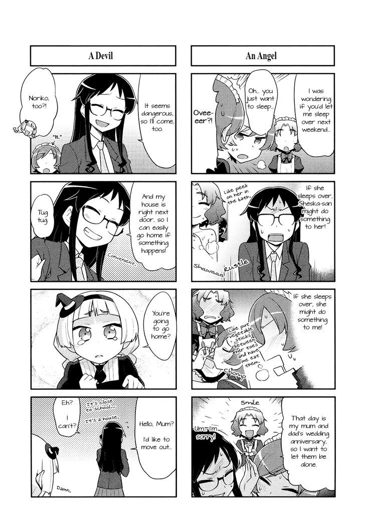 Majo to Houki to Kurobuchi Megane Chapter 25 page 2 - Chapter 25
