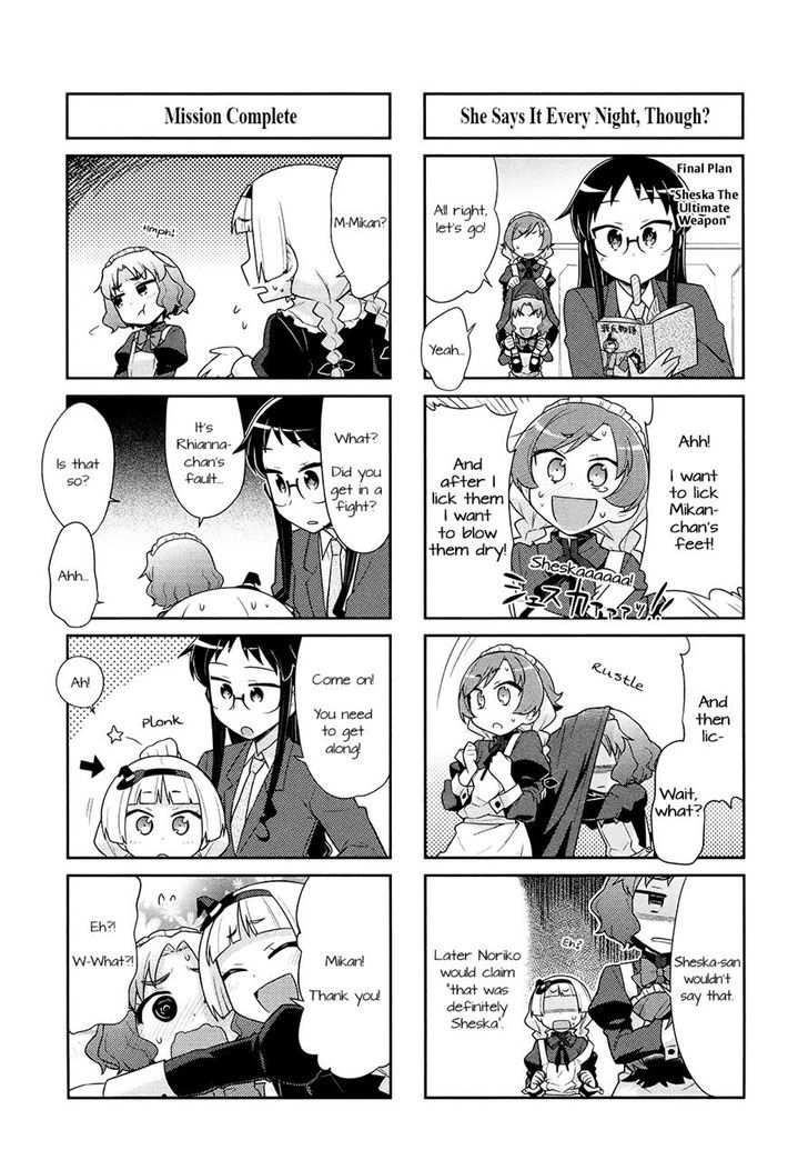 Majo to Houki to Kurobuchi Megane Chapter 27 page 6 - Chapter 27